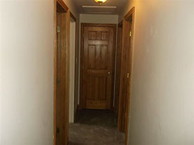 Cape Cod style, driveway, garage in rear