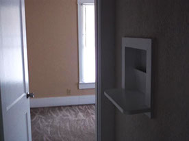 Cape Cod style, driveway, garage in rear